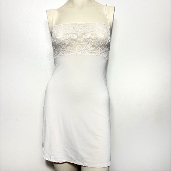 intimissimi Other - Intimssimi white lace slip dress